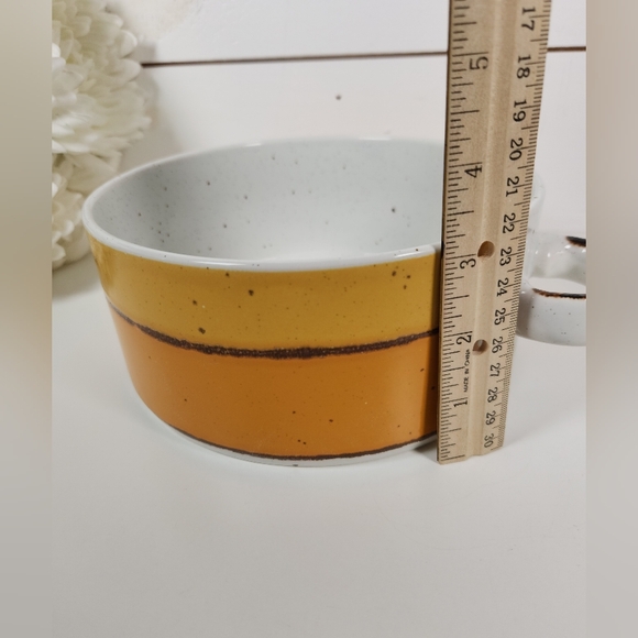 1970 Midwinter Sun Pattern Round Baking Dish, Casserole...